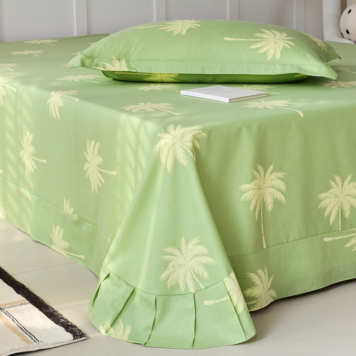 91家纺网 家纺一手货源 找家纺 登登家纺 2025新款全棉单被套 夏日心情