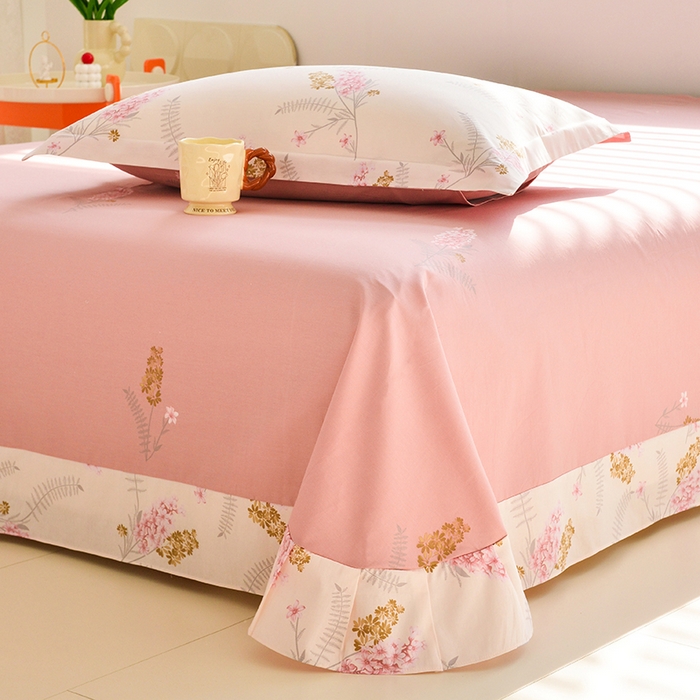 91家纺网 家纺一手货源 找家纺 登登家纺 2025新款全棉单被套 一见倾心