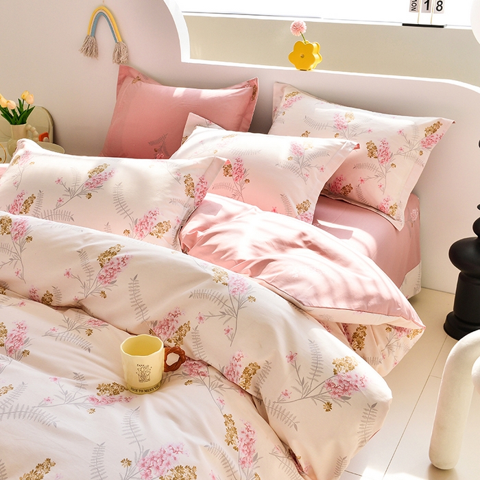 91家纺网 家纺一手货源 找家纺 登登家纺 2025新款全棉单被套 一见倾心