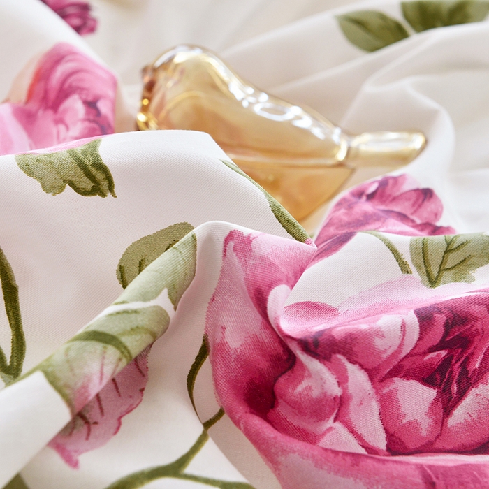 91家纺网 家纺一手货源 找家纺 登登家纺 2025新款全棉单被套 至真园