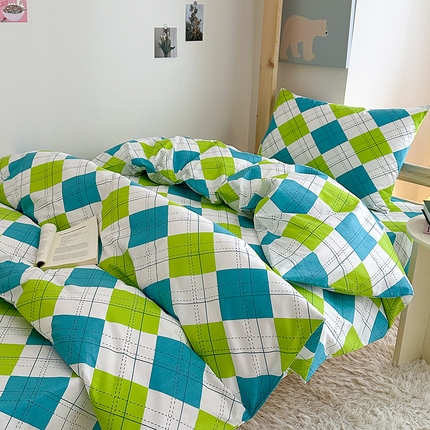 天之爱2025新款全棉13372学生宿舍上下铺三件套多件套 露丝