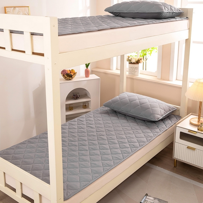 91家纺网 家纺一手货源 找家纺 （总）安逸恋 2025新款A类水洗棉大豆抗菌学生床垫保护垫