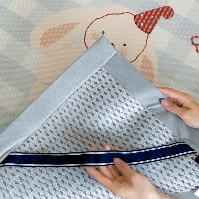 91家纺网 家纺一手货源 找家纺 （总）觅糖家纺2025新款韩系数码卡通印花冰藤席