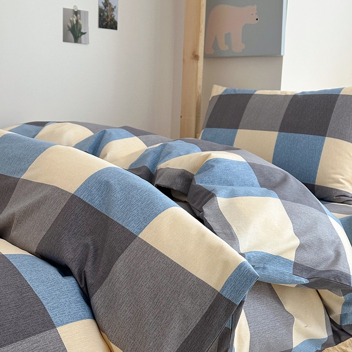 91家纺网 家纺一手货源 找家纺 天之爱2025新款全棉13372学生宿舍上下铺三件套多件套 夏洛