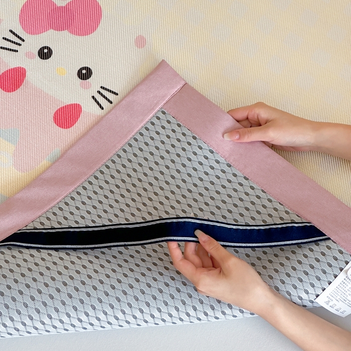 91家纺网 家纺一手货源 找家纺 觅糖家纺2025新款韩系数码卡通印花冰藤席 冰藤席-生日派对