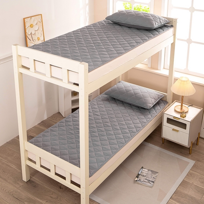 91家纺网 家纺一手货源 找家纺 （总）安逸恋 2025新款A类水洗棉大豆抗菌学生床垫保护垫