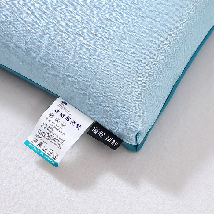 91家纺网 家纺一手货源 找家纺 （总）糖果枕芯2025新款冰丝荞麦枕芯A面冰丝B面全棉