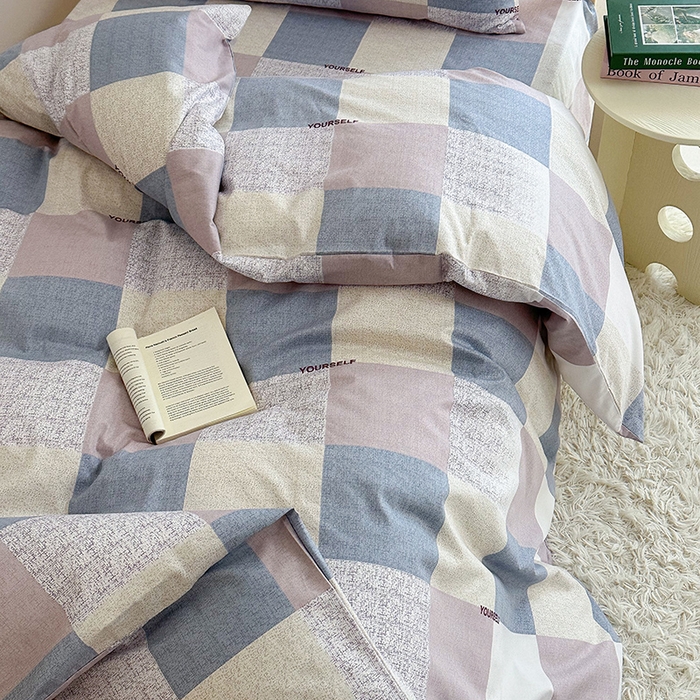 91家纺网 家纺一手货源 找家纺 天之爱2025新款全棉13372学生宿舍上下铺三件套多件套 罗兰