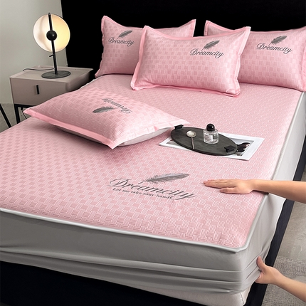 91家纺网 家纺一手货源 找家纺 （总）如一2025新款A类刺绣PE中分子冰豆豆凉感软席-都市系列