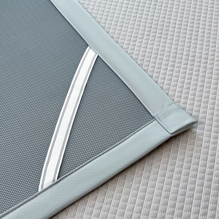 91家纺网 家纺一手货源 找家纺 （总）爱思凯家纺 2025新款凉感冰豆豆贴布绣软席凉席席子床席款