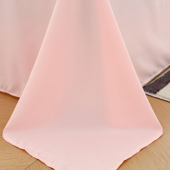 91家纺网 家纺一手货源 找家纺 可可家纺 2025新款亲肤有氧提花小竺棉四件套 彩色波点