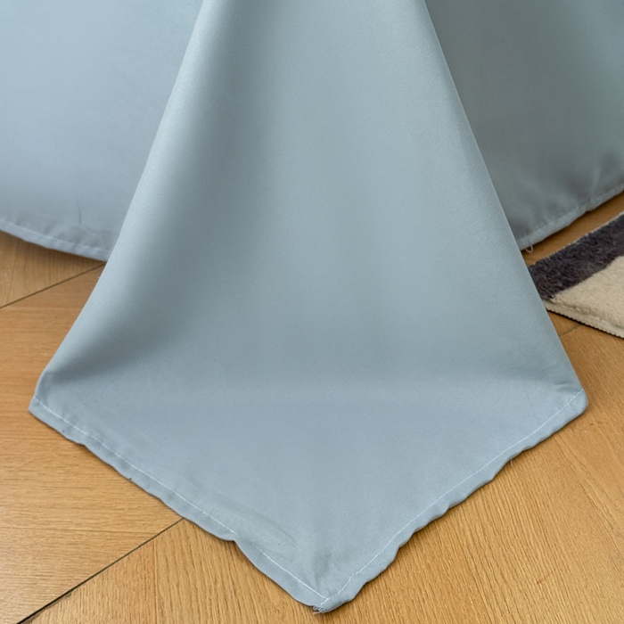 91家纺网 家纺一手货源 找家纺 可可家纺 2025新款亲肤有氧提花小竺棉四件套 芳华兰