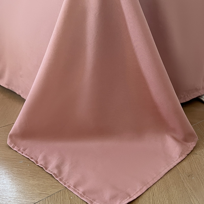 91家纺网 家纺一手货源 找家纺 可可家纺 2025新款亲肤有氧提花小竺棉四件套 粉佳人