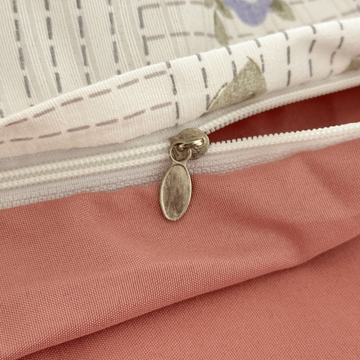 91家纺网 家纺一手货源 找家纺 可可家纺 2025新款亲肤有氧提花小竺棉四件套 玫瑰香韵