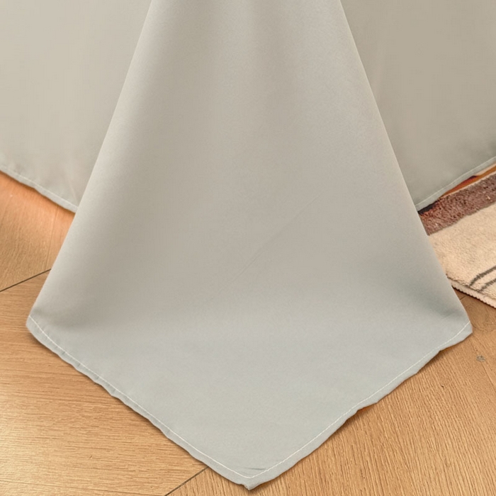 91家纺网 家纺一手货源 找家纺 可可家纺 2025新款亲肤有氧提花小竺棉四件套 条纹腊肠狗