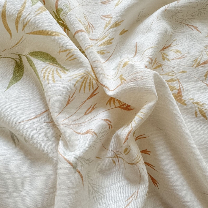 91家纺网 家纺一手货源 找家纺 可可家纺 2025新款亲肤有氧提花小竺棉四件套 仙草