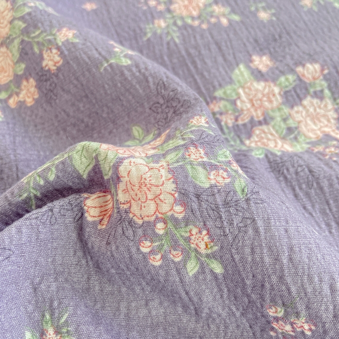 91家纺网 家纺一手货源 找家纺 大麦家纺 2025年新款云感棉双层纱花边床盖夏被夏凉被空调被四件套 豆蔻