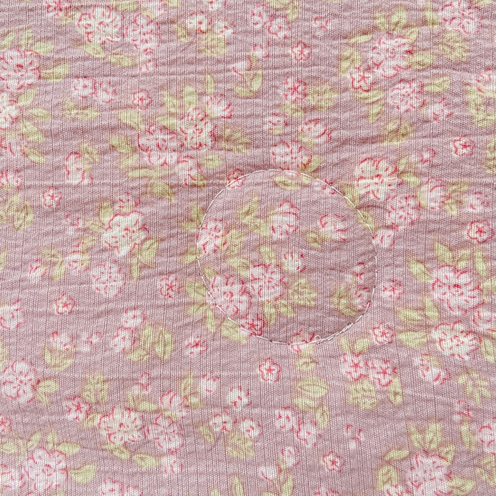 91家纺网 家纺一手货源 找家纺 大麦家纺 2025年新款云感棉双层纱花边床盖夏被夏凉被空调被四件套 繁花