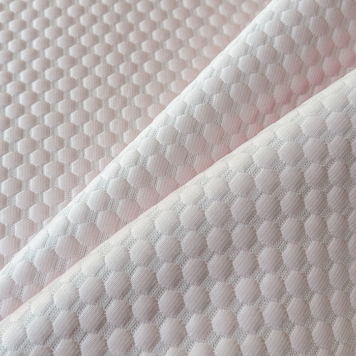 91家纺网 家纺一手货源 找家纺 爱洛家纺 2025春夏新款A类冰丝豆豆凉席席子-床垫款 豆豆·粉玉