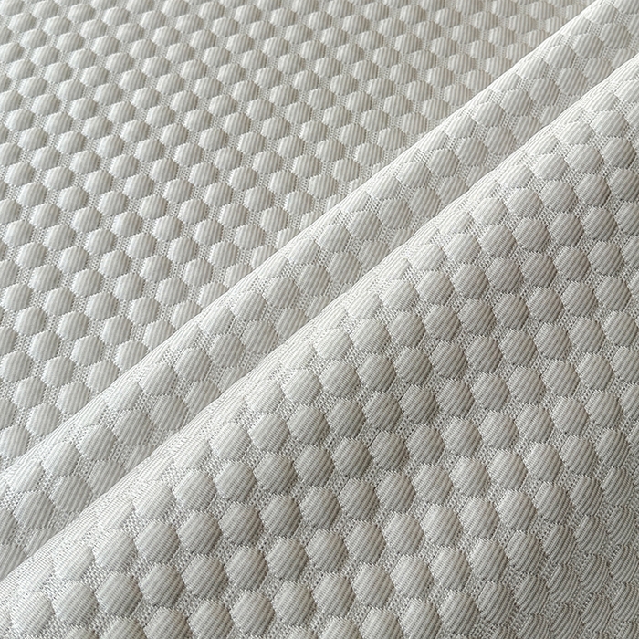 91家纺网 家纺一手货源 找家纺 爱洛家纺 2025春夏新款A类冰丝豆豆凉席席子-床垫款 豆豆·浅灰