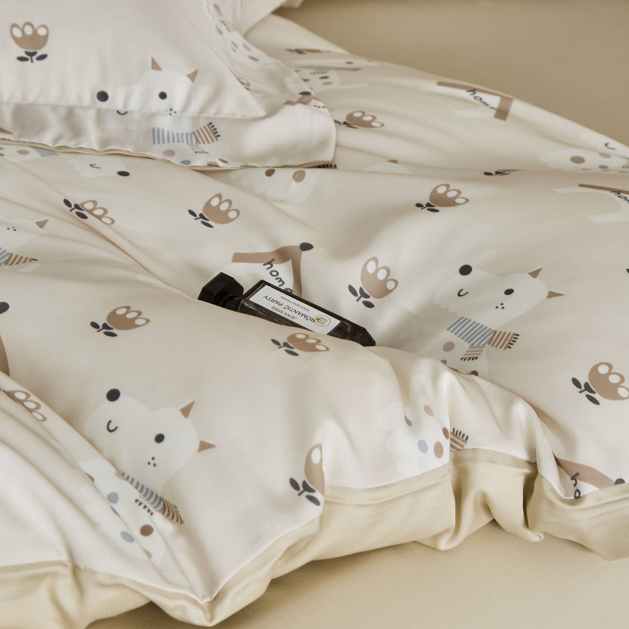 91家纺网 家纺一手货源 找家纺 （总）于果 2025新款莱赛尔天丝印花四件套