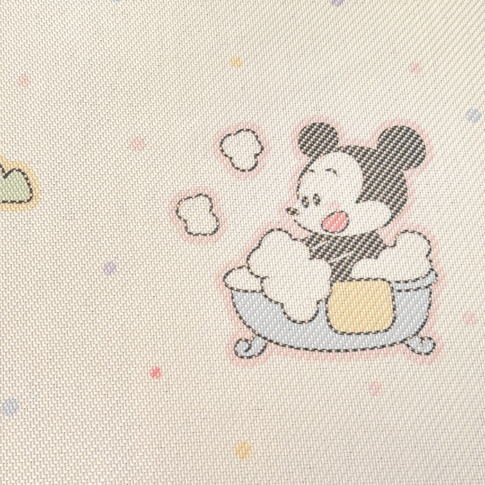 91家纺网 家纺一手货源 找家纺 逸尚阁 2025新款印花冰藤床裙凉席三件套 欢乐世界