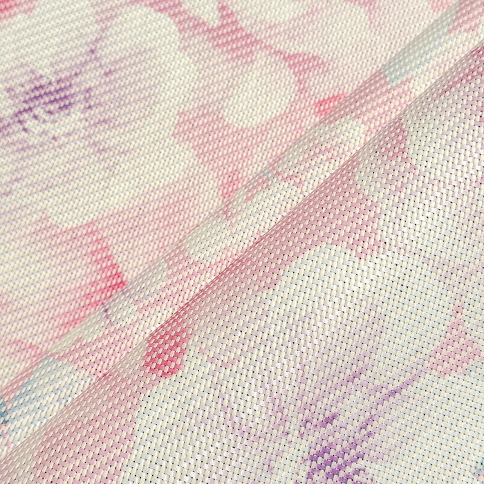 91家纺网 家纺一手货源 找家纺 逸尚阁 2025新款印花冰藤床裙凉席三件套 花团簇簇