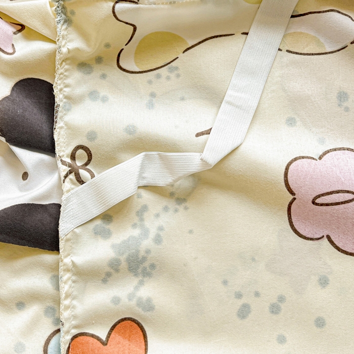 91家纺网 家纺一手货源 找家纺 极梦家纺 2025新款磨毛印花床裙三件套（支持定制） （总链接二） 无优小狗