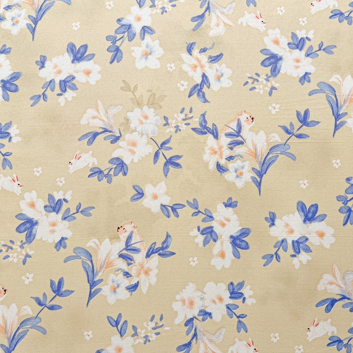 91家纺网 家纺一手货源 找家纺 极梦家纺 2025新款磨毛印花床裙三件套（支持定制） （总链接二） 四季花海