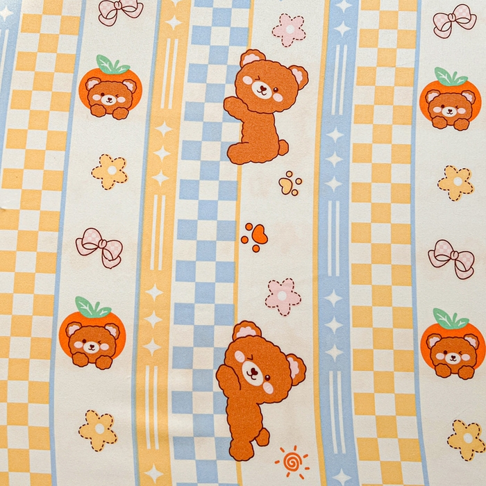 91家纺网 家纺一手货源 找家纺 极梦家纺 2025新款磨毛印花床裙三件套（支持定制） （总链接二） 小萌熊仔