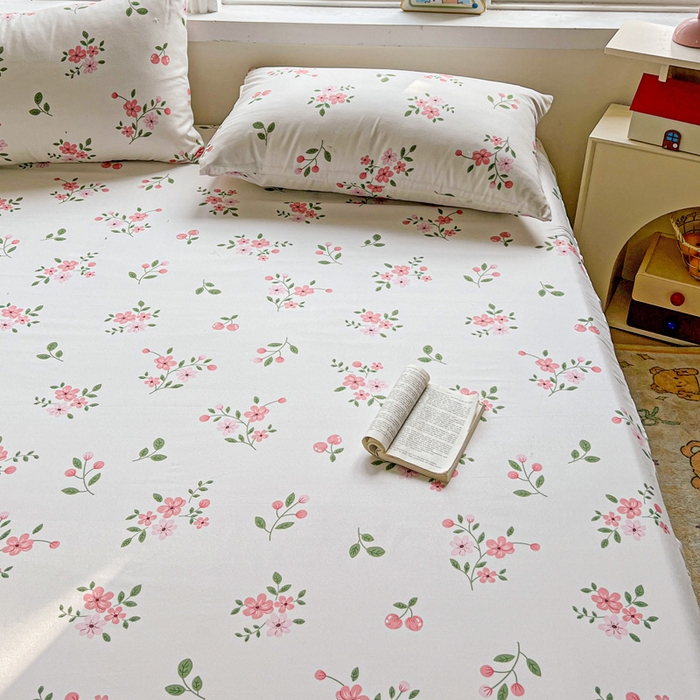 91家纺网 家纺一手货源 找家纺 极梦家纺 2025新款磨毛印花床裙三件套（支持定制） （总链接二） 着迷