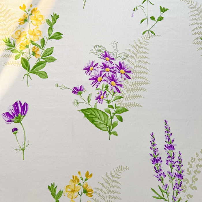 91家纺网 家纺一手货源 找家纺 极梦家纺 2025新款磨毛印花床裙三件套（支持定制） （总链接二） 花季如梦