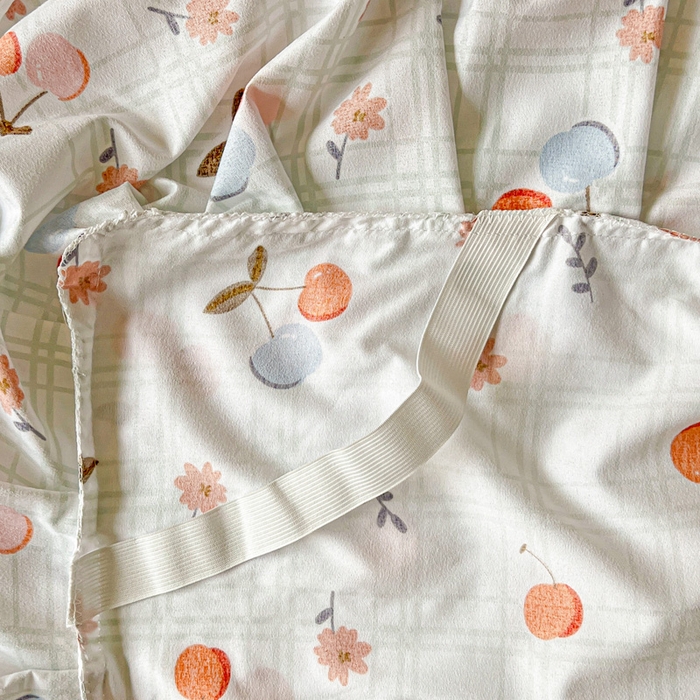 91家纺网 家纺一手货源 找家纺 极梦家纺 2025新款磨毛印花床裙三件套（支持定制） （总链接二） 樱桃格