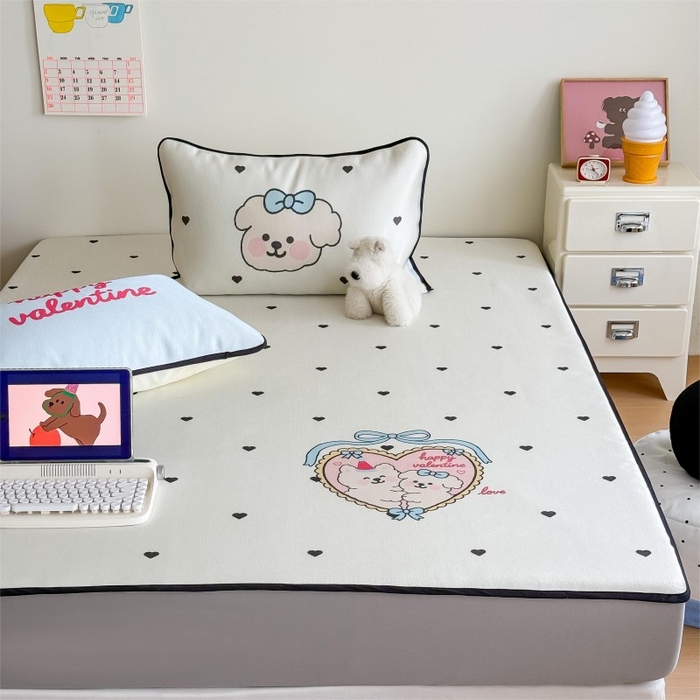 91家纺网 家纺一手货源 找家纺 （总）顾里家纺 2025春夏新款韩系数码卡通养生冰藤席空调席单席子