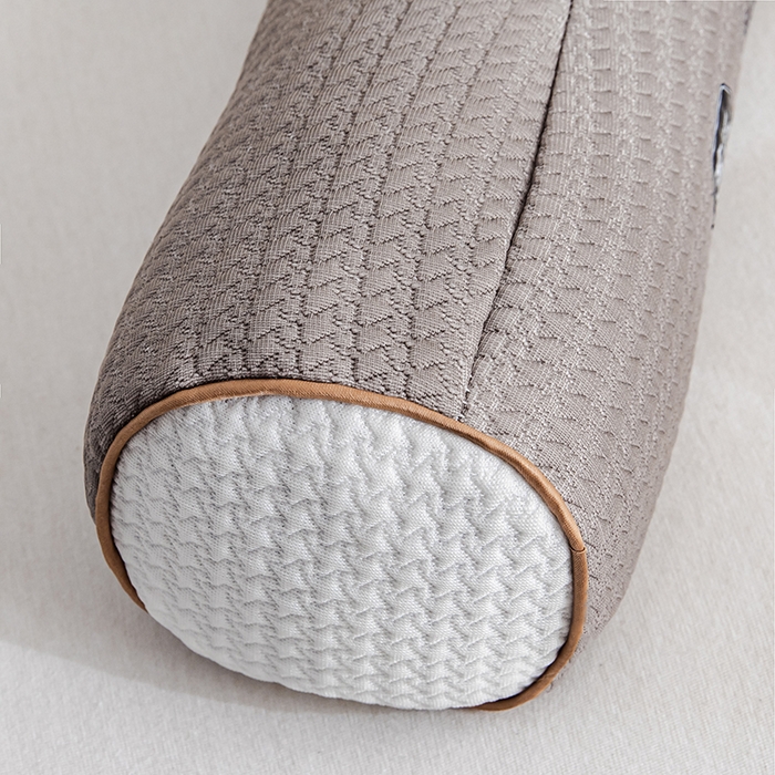 91家纺网 家纺一手货源 找家纺 云熙枕业 2025春夏新款大凉山苦荞枕单枕芯 灰色 15×45/只