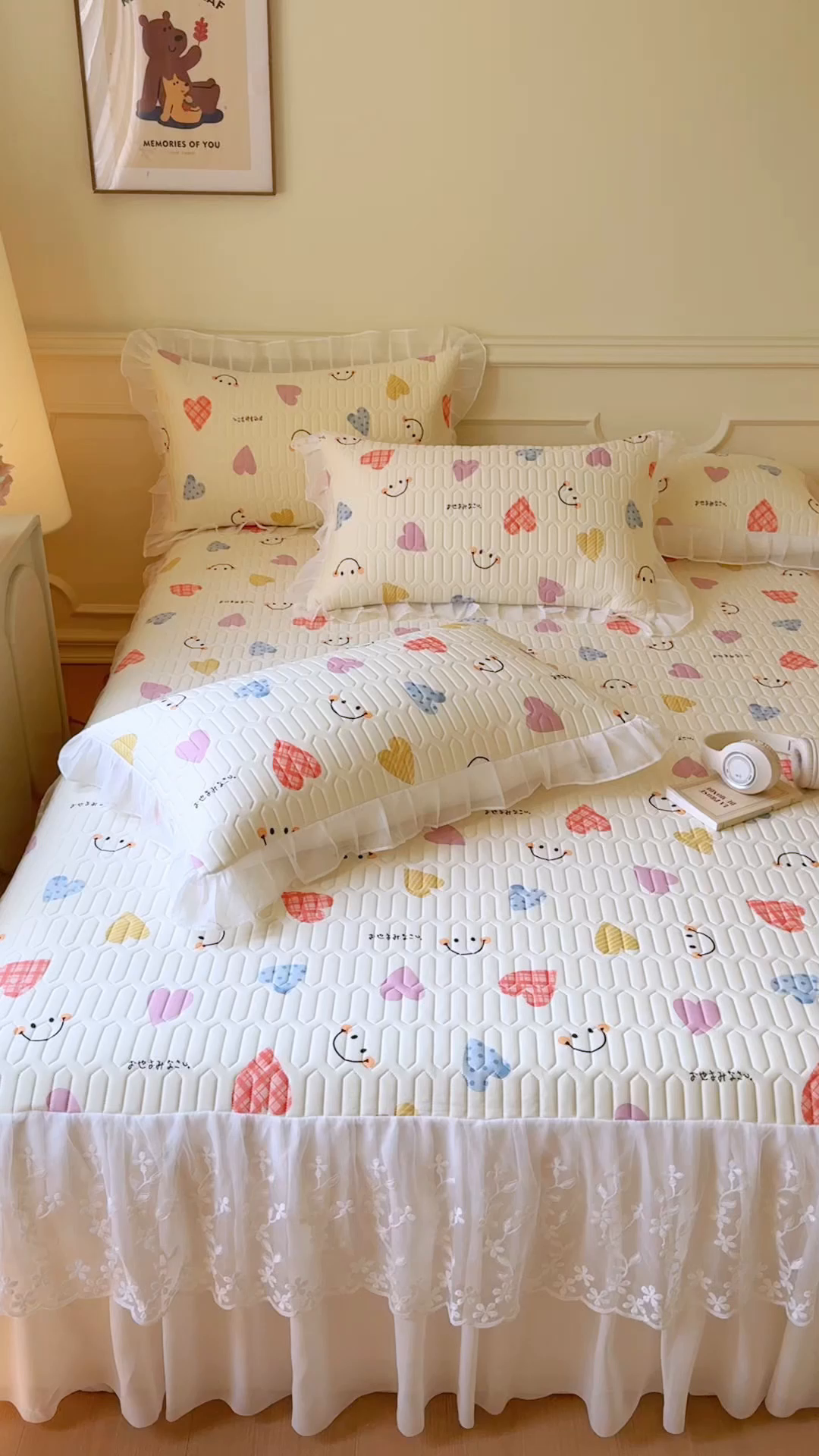 91家纺网 家纺一手货源 找家纺 （总）网红馆（ck家纺） 2025春夏新款印花凉感丝乳胶床裙凉席空调席夏被空调被