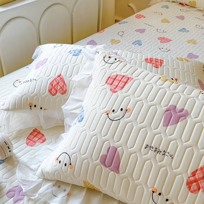 91家纺网 家纺一手货源 找家纺 （总）网红馆（ck家纺） 2025春夏新款印花凉感丝乳胶床裙凉席空调席夏被空调被