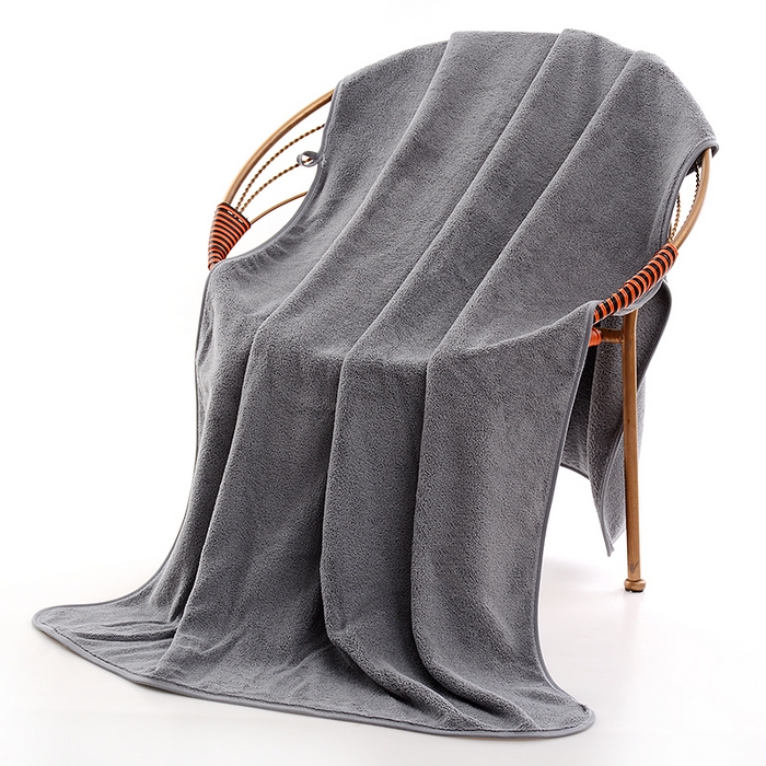 91家纺网 家纺一手货源 找家纺 （总）彩虹毛巾 2025新款无印风纯色珊瑚绒方巾毛巾浴巾套装