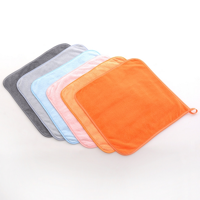 91家纺网 家纺一手货源 找家纺 （总）彩虹毛巾 2025新款无印风纯色珊瑚绒方巾毛巾浴巾套装