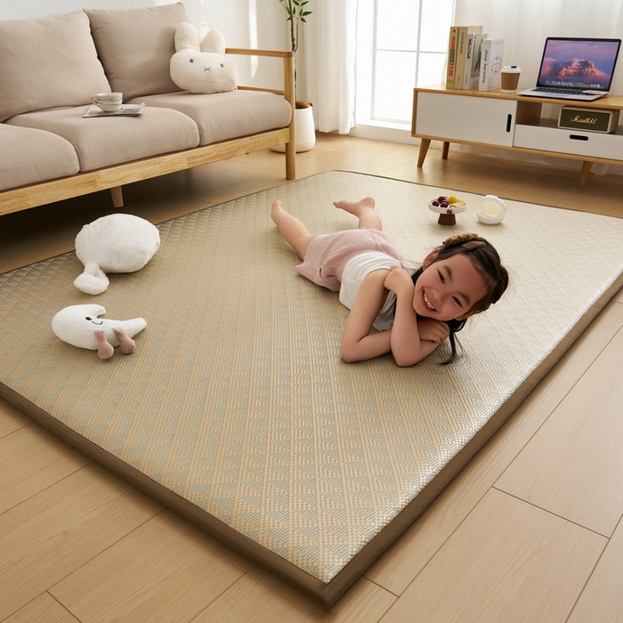 91家纺网 家纺一手货源 找家纺 （总）祁恋婷家居 2025新款A类冰丝多功能地垫