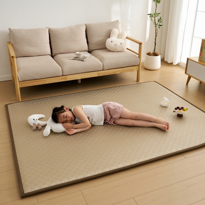 91家纺网 家纺一手货源 找家纺 （总）祁恋婷家居 2025新款A类冰丝多功能地垫