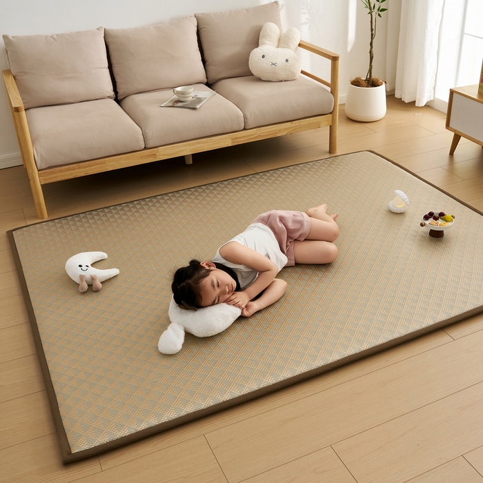 91家纺网 家纺一手货源 找家纺 （总）祁恋婷家居 2025新款A类冰丝多功能地垫