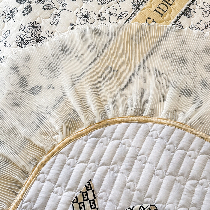 91家纺网 家纺一手货源 找家纺 虹星家纺 2025新款斜纹全棉纯棉印花床盖-清甜 清甜-挚爱