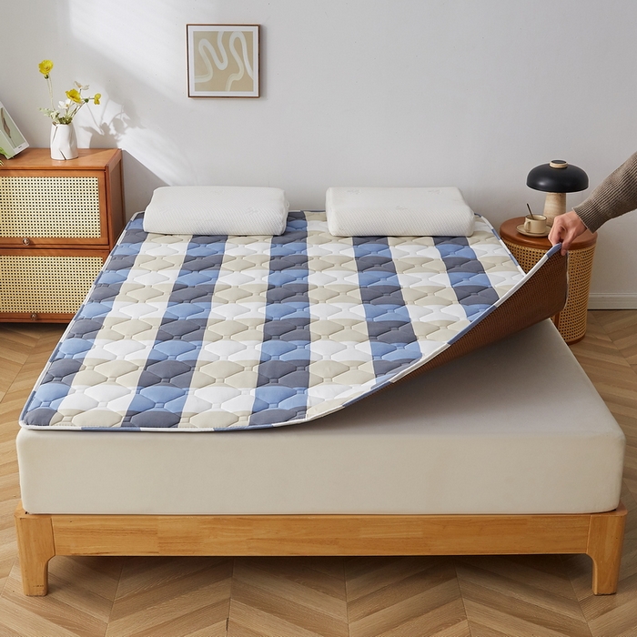 91家纺网 家纺一手货源 找家纺 （总）祁恋婷家居 2025新款A类水洗棉藤席两用床褥