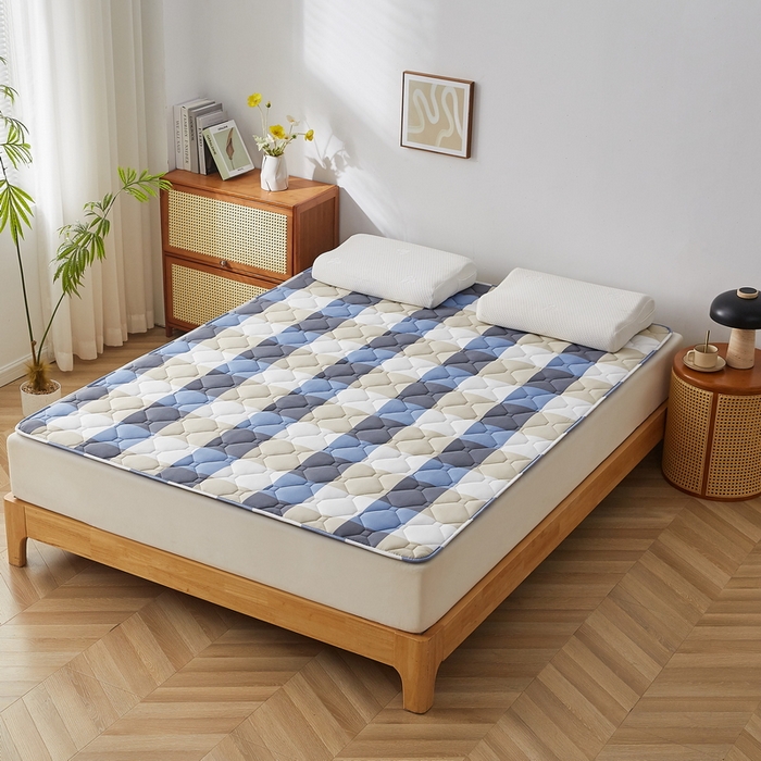 91家纺网 家纺一手货源 找家纺 （总）祁恋婷家居 2025新款A类水洗棉藤席两用床褥