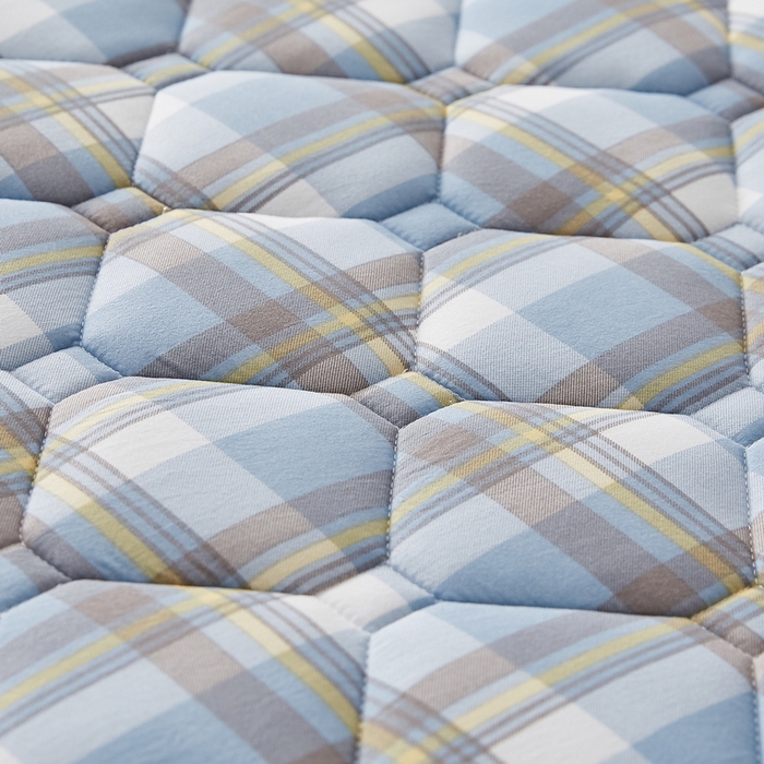 91家纺网 家纺一手货源 找家纺 祁恋婷家居 2025新款A类水洗棉藤席两用床褥 莫兰格-藤席床褥