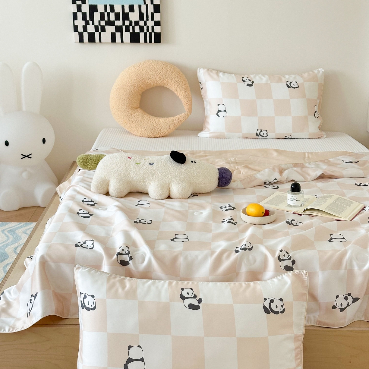 91家纺网 家纺一手货源 找家纺 （总）西西家居 2025新款60支兰精天丝数码印花儿童夏被夏凉被空调被