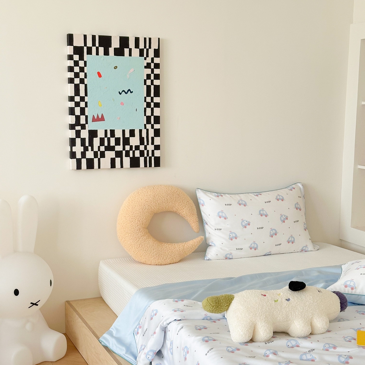 91家纺网 家纺一手货源 找家纺 西西家居 2025新款60支兰精天丝数码印花儿童夏被夏凉被空调被 小的士