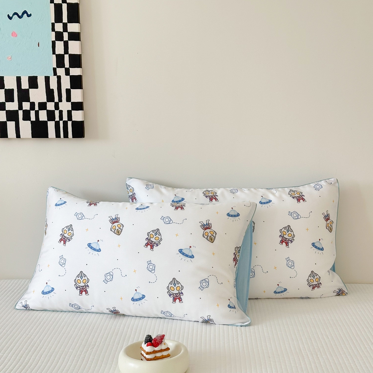 91家纺网 家纺一手货源 找家纺 西西家居 2025新款60支兰精天丝数码印花儿童夏被夏凉被空调被 组合图仅做展示