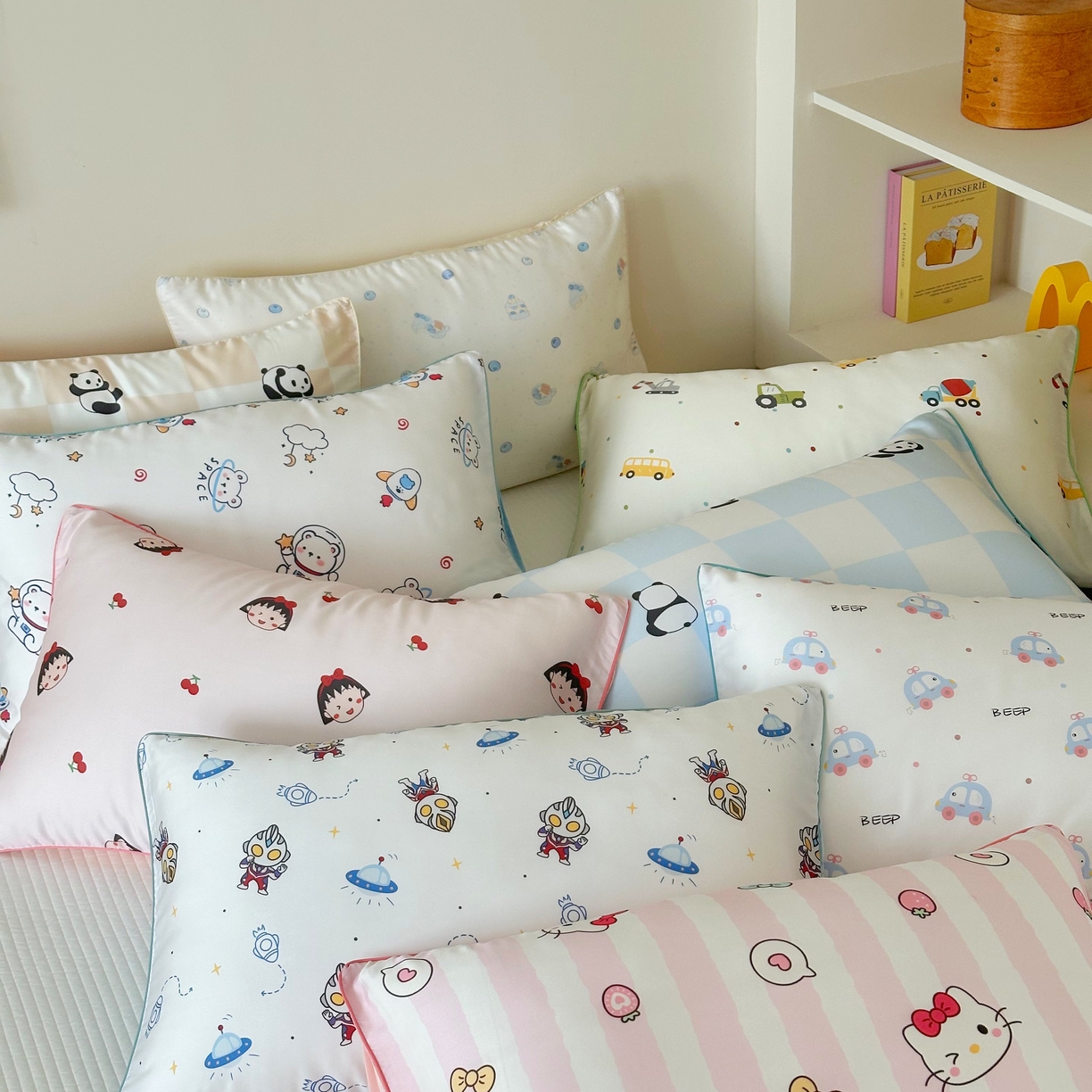 91家纺网 家纺一手货源 找家纺 西西家居 2025新款60支兰精天丝数码印花儿童夏被夏凉被空调被 组合图仅做展示